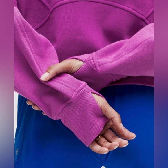 NWT Scuba Oversized Half-Zip Hoodie, VPLM, M/L - Picture 5 of 15